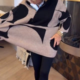 Pull À Demi-Zip Avec Col Montant Tendance