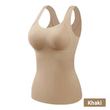 Bra Femmes Maillots De Corps Thermiques Avec Intégré