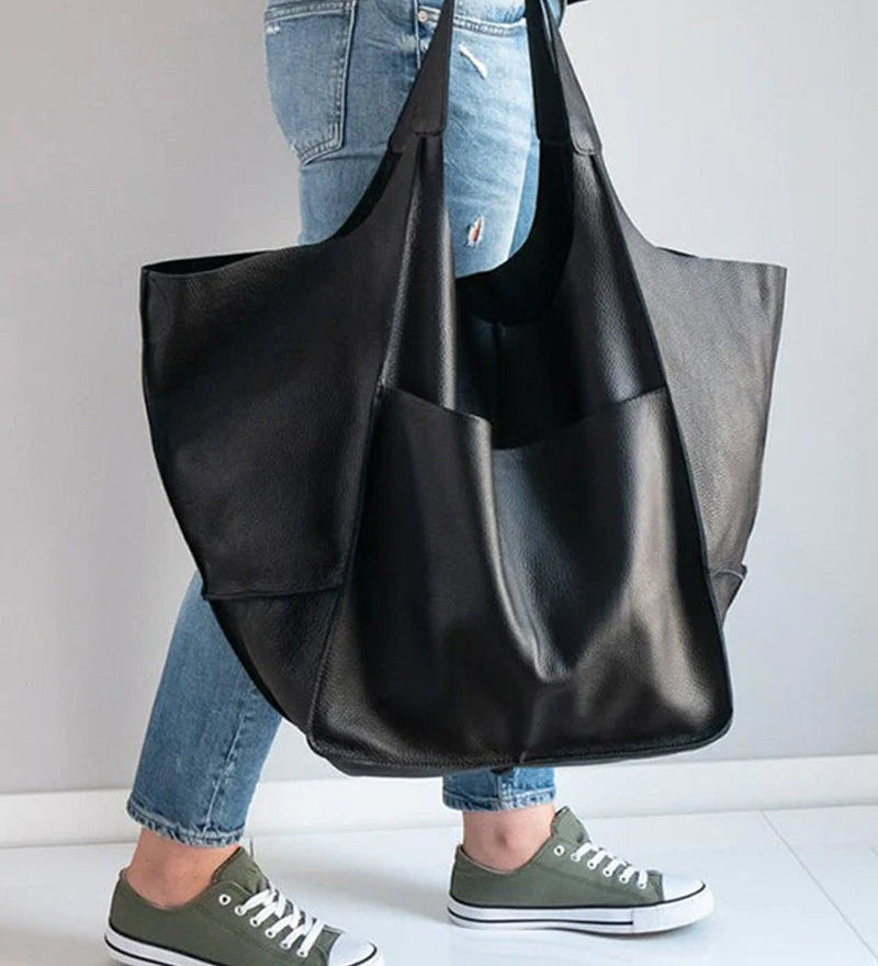 Sacs à main en cuir grande capacité pour femme
