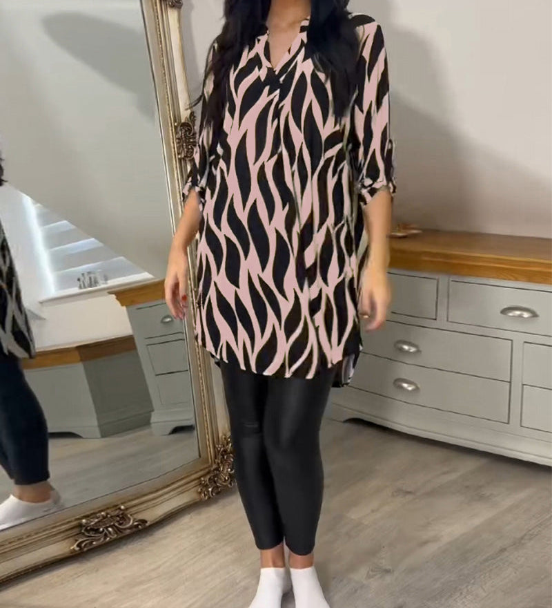 Blouses polyvalentes décontractées pour femme
