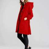 Lewis | Veste imperméable avec fermeture à boutons pour femme