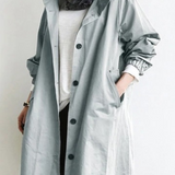 Sanne | Trench-coat Femme Coupe-Vent et Imperméable