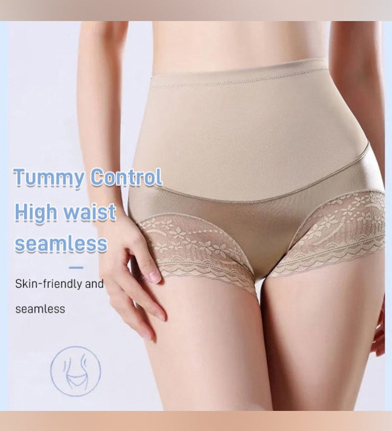Sous-Vêtements Soyeux Haute Taille Galbant