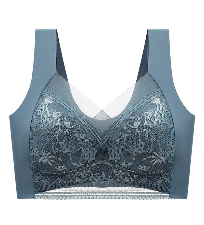 👙 Super Confortable Et Doux Soutien-Gorge Dentelle Pour Femmes Sans Armature