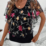Blouse Brodée Maille Robust