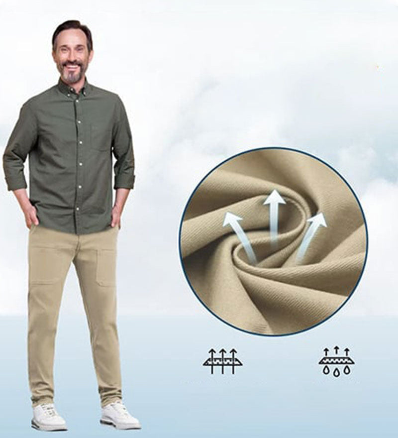 Multipants – Pantalon Cargo Extensible À Haute Élasticité, Multi-Poches Et Durable