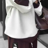 Ensemble Sweat-Shirt Et Jogging Color Block