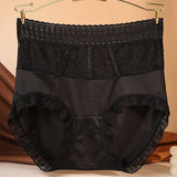 Culotte Taille Haute En Dentelle Pour Femmes