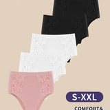 Sous-Vêtements Couverture Totale Doux Postpartum Élastique Femmes
