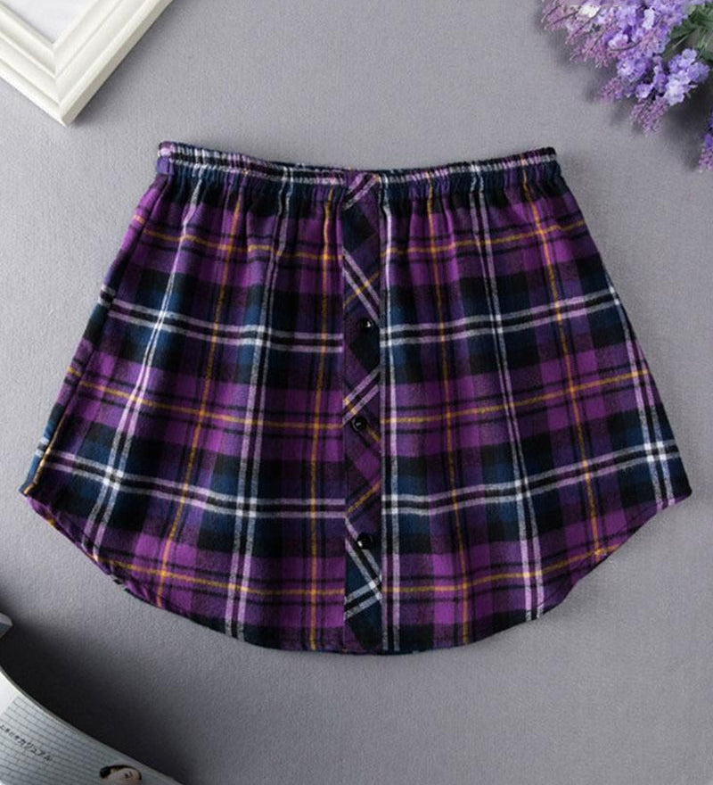 Jupe fausse chemise longue