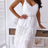Robe bohème en dentelle