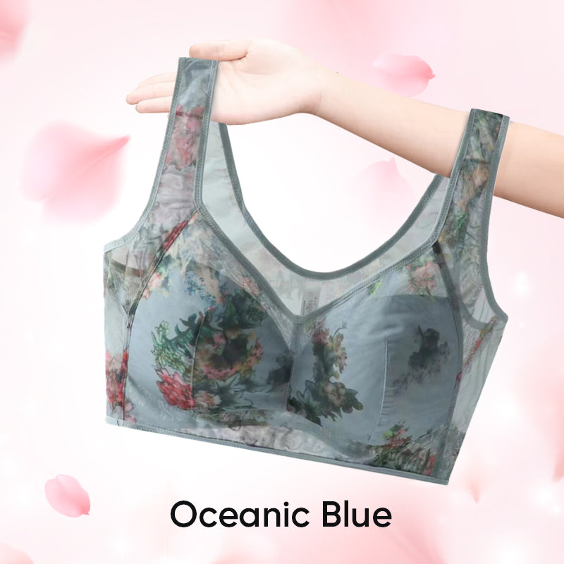 Soutien-gorge Confort Quotidien en Dentelle et Soie Douce