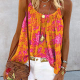 Tank Top Camisole Imprimé Casual