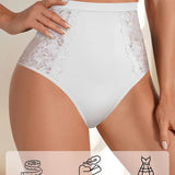 Sous-Vêtements Couverture Totale Doux Postpartum Élastique Femmes