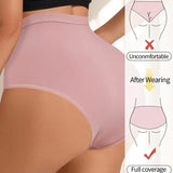 Sous-Vêtements Couverture Totale Doux Postpartum Élastique Femmes