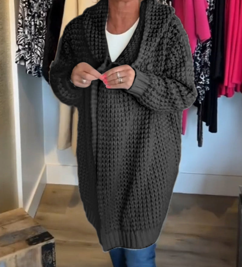 Cardigan de couleur unie