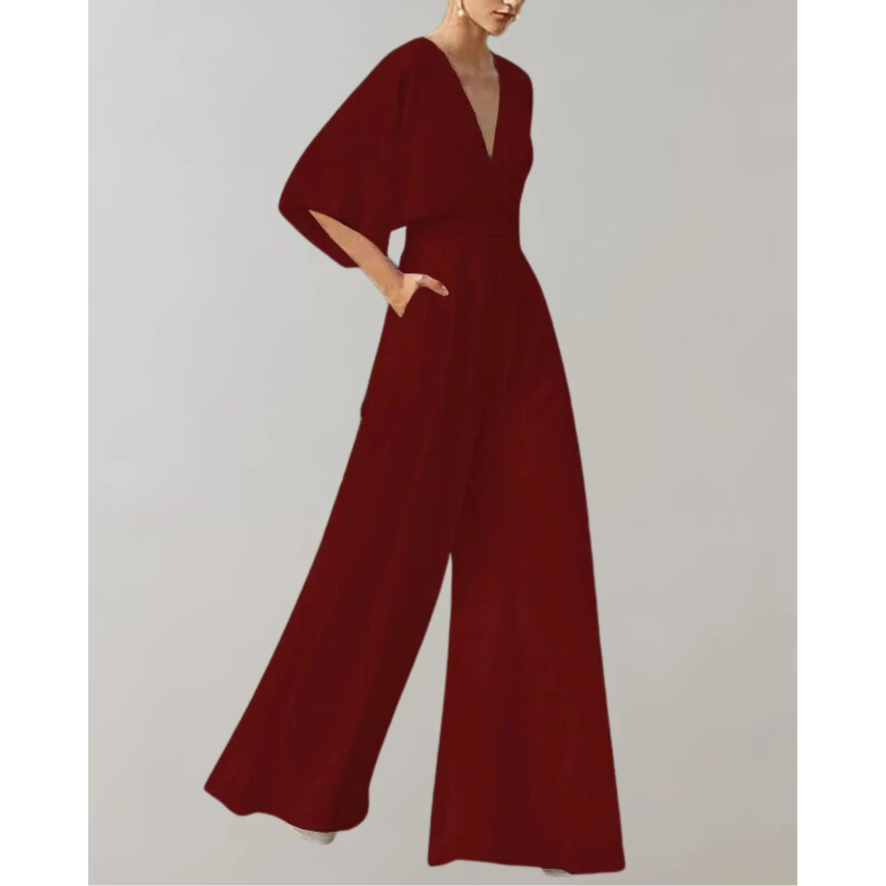 Azeneth | Combinaison Ajustée en Tissu Doux pour Femme