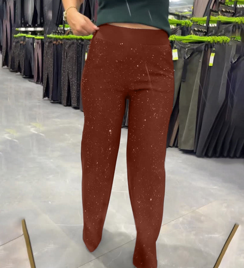Pantalon Large Tendance Et Décontracté
