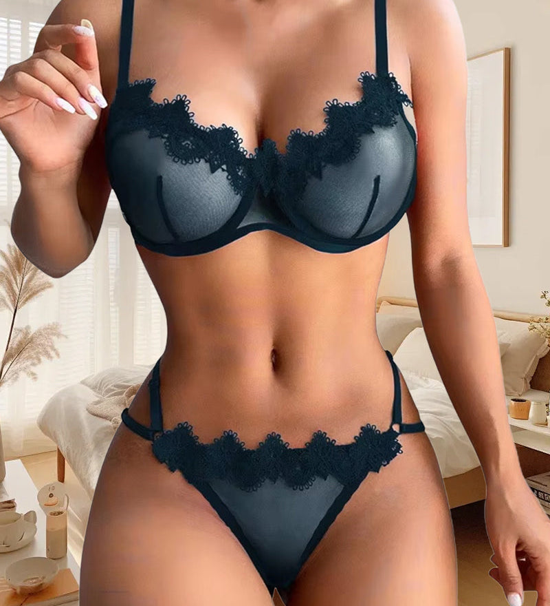 Pyjama Fin Maille Dentelle