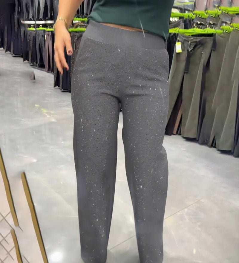 Pantalon Large Tendance Et Décontracté
