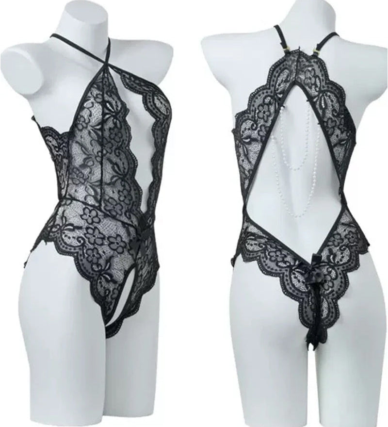 Lingerie Dentelle Sans Dos Une Pièce