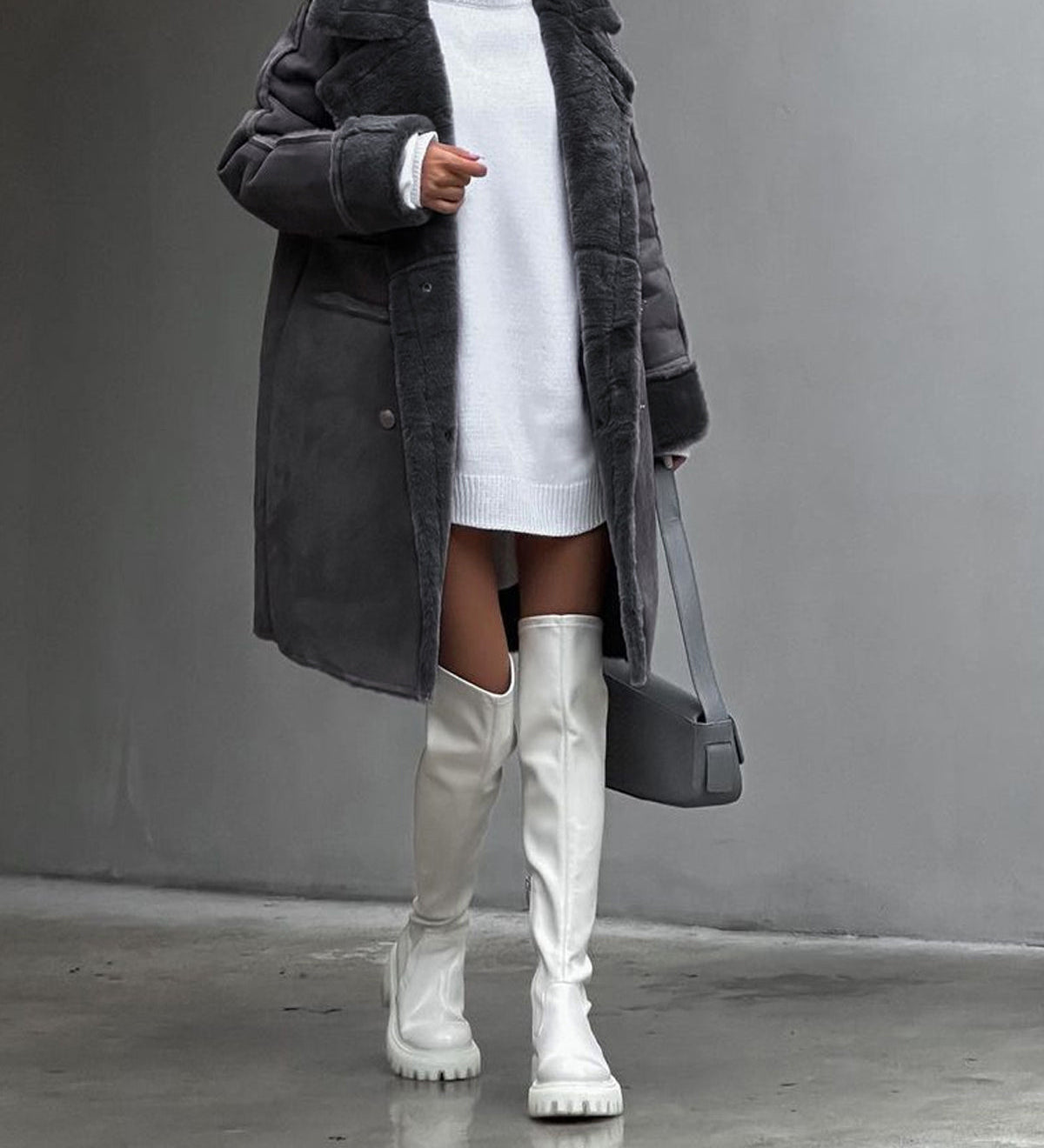 Vivian | Manteau d'hiver en peluche à coupe confortable pour femme