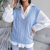 Bianca | Gilet sans manches à coupe cintrée pour femme