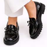 Cailie - Chaussures à nœud à franges