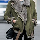 Élodie – Veste femme hiver shearling