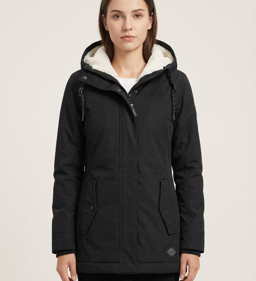 Éliane – manteau d’hiver long imperméable pour femmes, chaud et élégant