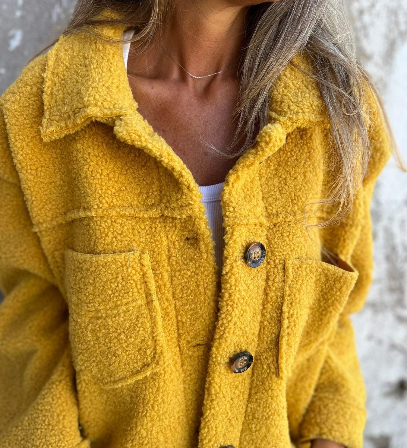 Skylah | Veste Douillette en Peluche pour Femmes