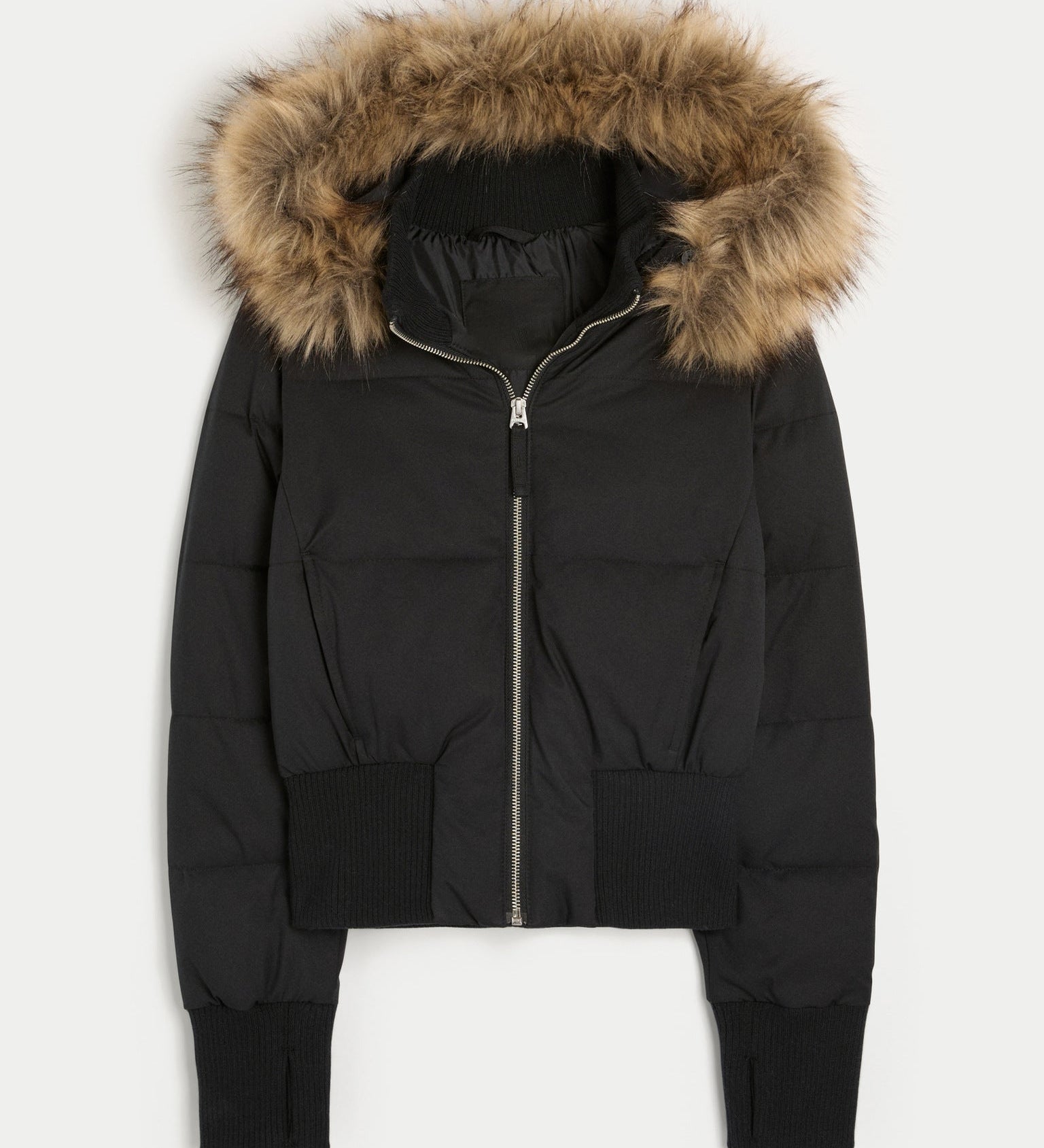 Adèle – Manteau matelassé d’hiver femme avec capuche amovible