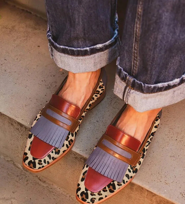 Zelda - Mocassin Élégant Léopard