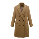Zillah | Manteau long élégant au design raffiné pour femme