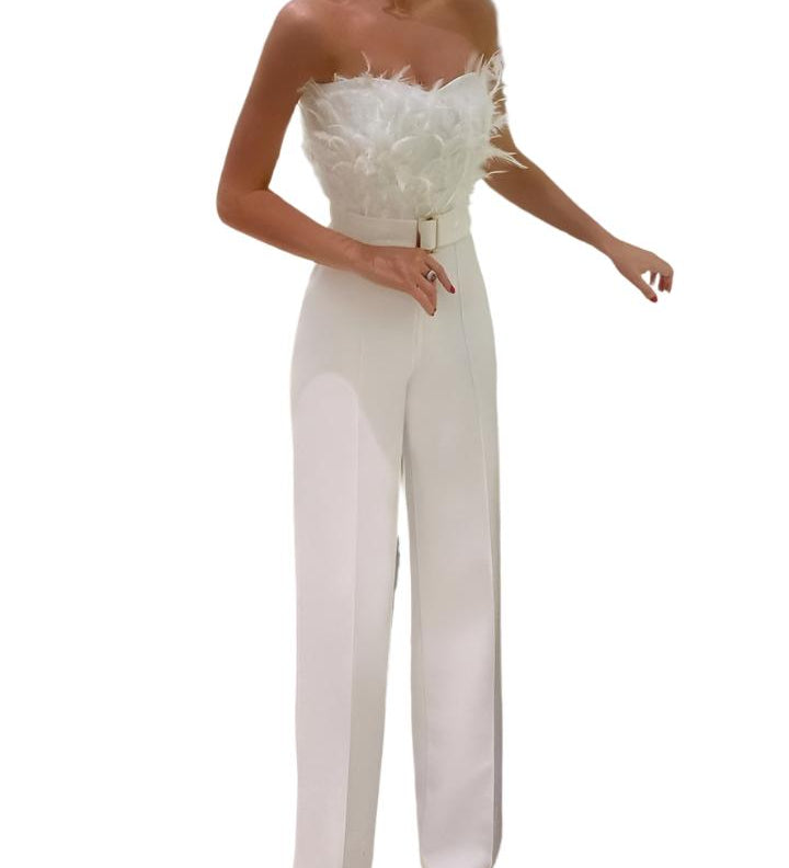 Rylin | Combinaison longue élégante au style de fête séduisant pour femmes
