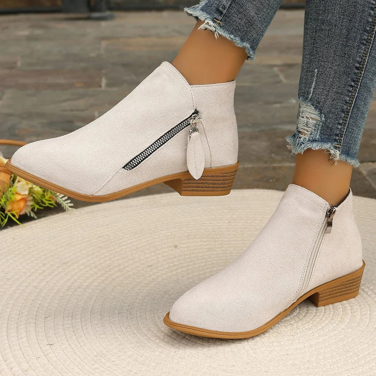 Bottines Courtes Femme - Élégant