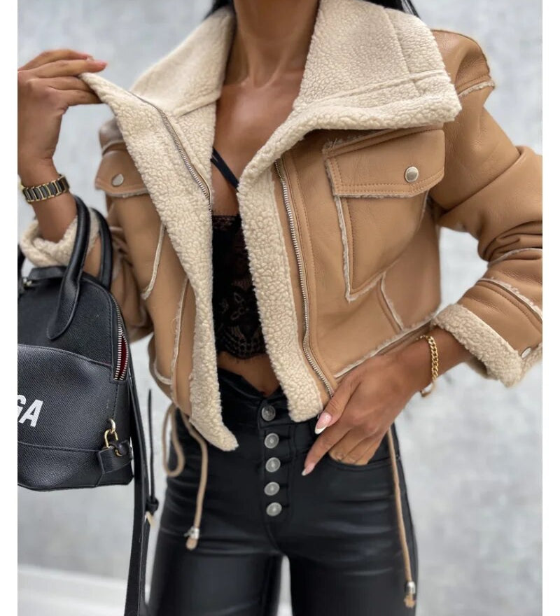 Odalys | Veste en cuir de luxe pour femme