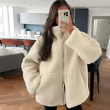 Elisabetta | Manteau en peluche douillet pour femme