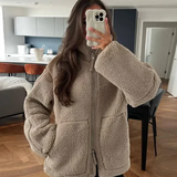 Elisabetta | Manteau en peluche douillet pour femme