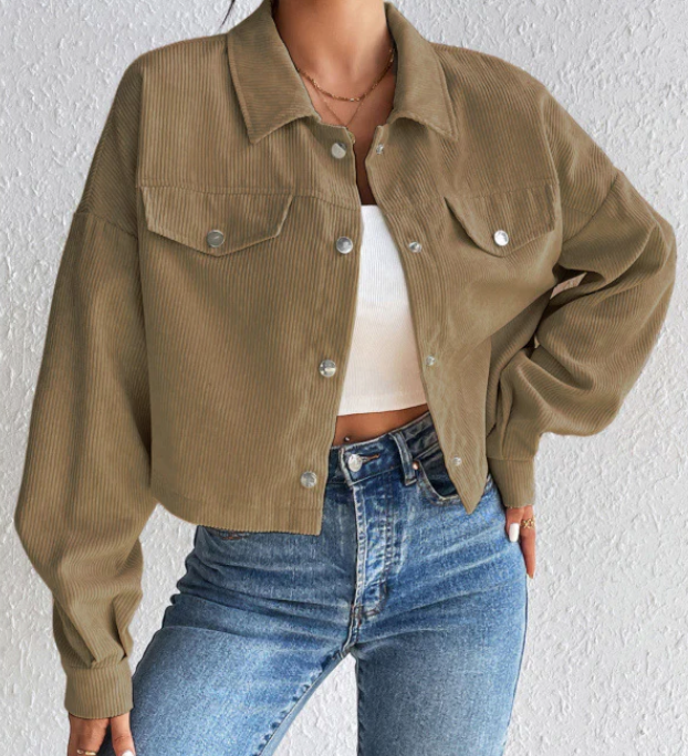 Zephyra | Veste vintage chic et décontractée pour femme