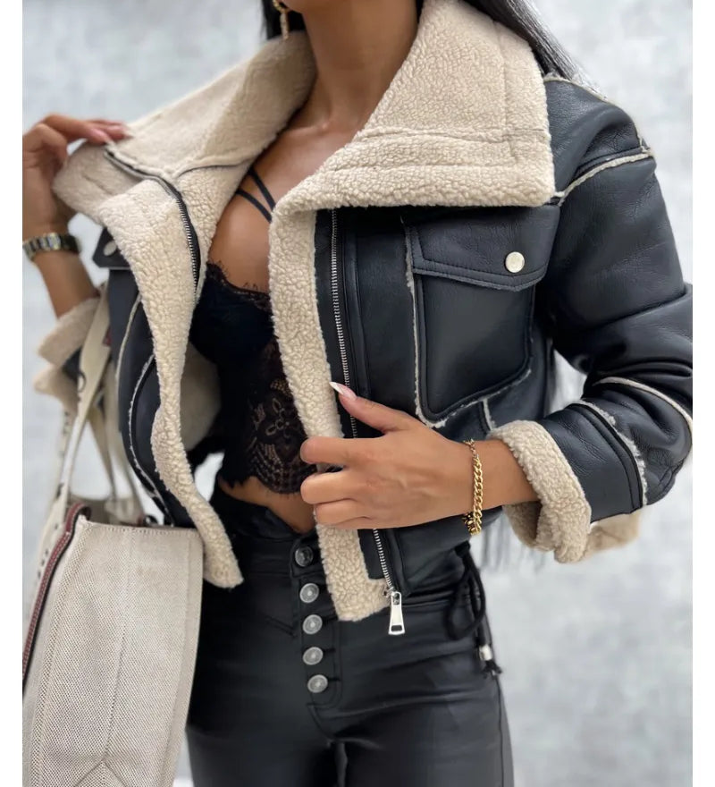 Odalys | Veste en cuir de luxe pour femme