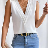 Stamatia | Blouse élégante sans manches