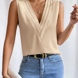Stamatia | Blouse élégante sans manches