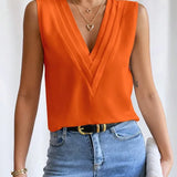 Stamatia | Blouse élégante sans manches
