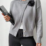 Pull Tendance Avec Ourlet Fendu