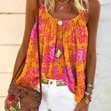 Tank Top Camisole Imprimé Casual