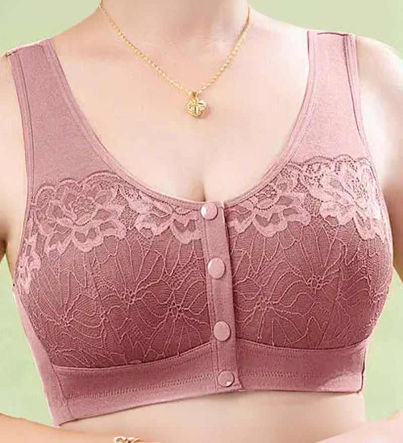 Sous-Vêtements Confortable Agrafe Devant Dentelle