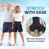 Short Unisexe en Soie de Glace Extensible à Séchage Rapide