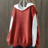 Lilith | Pull ras du cou sans manches pour femme