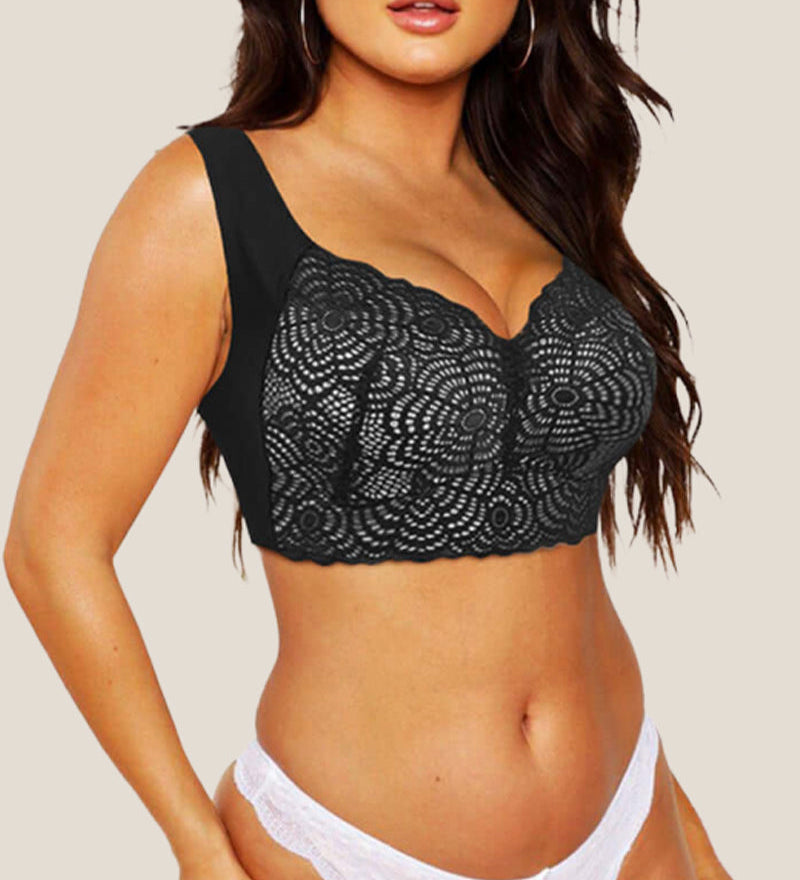 🤩DERNIER JOUR DES SOLDES 🔥Soutien-gorge en dentelle grande taille – Maintien & soutien ultimes